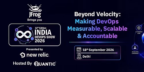  12th Edition India DevOps Show 2026 - Delhi