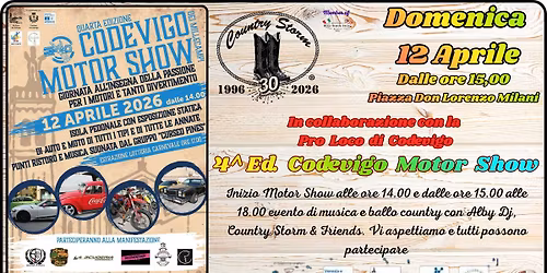 Evento Country presso il Codevigo Motor Show