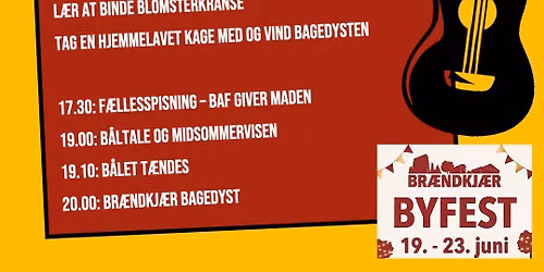 Sankt Hans Aften i Br\u00e6ndkj\u00e6r - fri entr\u00e9