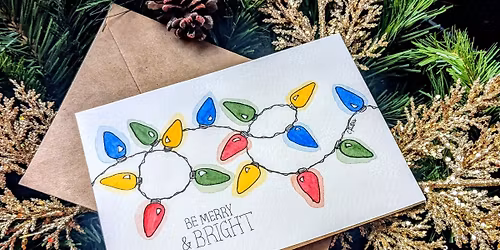 Holiday Greeting Cards Watercolor Class at New Ulm Area Community Education