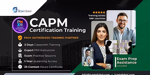 CAPM Certification In-Person Training in Pioneer, CA
