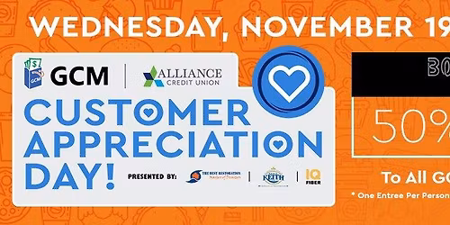 \ud83c\udf55 50% Off Customer Appreciation Day at Bowie's Pizza! \ud83c\udf55