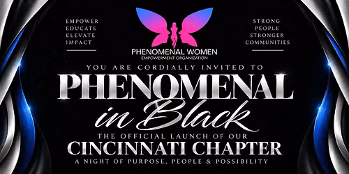 Phenomenal in Black: Official Cincinnati Chapter Launch