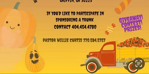 TRUNK OR TREAT\/FALL FESTIVAL !! \ud83c\udf42\ud83c\udf83\ud83c\udf41