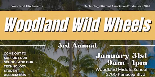 Woodland Wild Wheels Car Show Fundraiser 