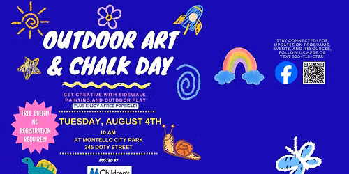 Outdoor Art & Chalk Day!