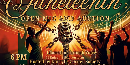 Juneteenth Open Mic & Auction