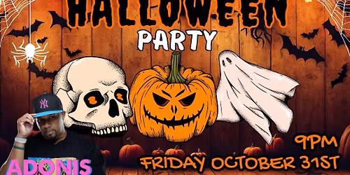 Halloween Party with DJ Adonis