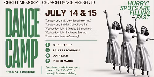 Dance Camp - FREE!