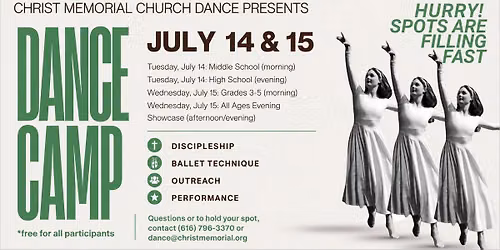 Dance Camp - FREE!