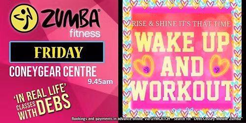 \ud83e\ude77 FRIDAY ZUMBA\u00ae with Debs