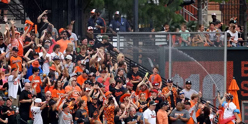 Parking Houston Astros at Baltimore Orioles