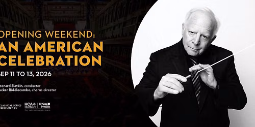 Opening Weekend: An American Celebration