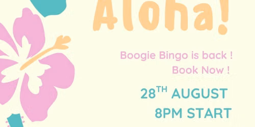 Boogie bingo \ud83c\udf3a