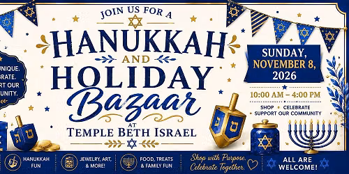 Hanukkah and Holiday Bazaar