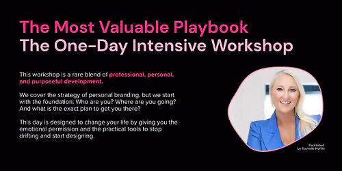 The Most Valuable Playbook: The One-Day Intensive Workshop
