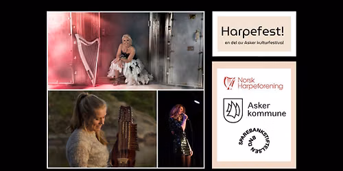 Harpefest - Sidsel Walstad, Ingvild Habbestad og Alice Lewin