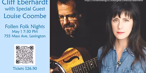 Cliff Eberhardt with special guest Louise Coombe