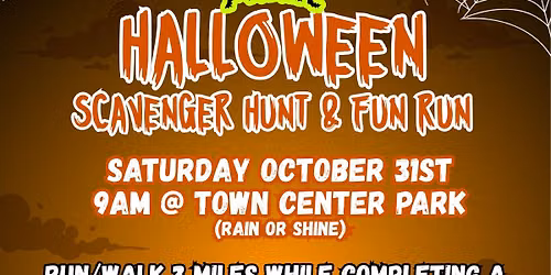 Halloween Scavenger Hunt & Fun Run