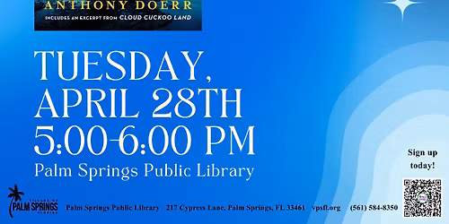 April Adult Book Club