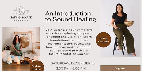An Introduction to Sound Healing Workshop