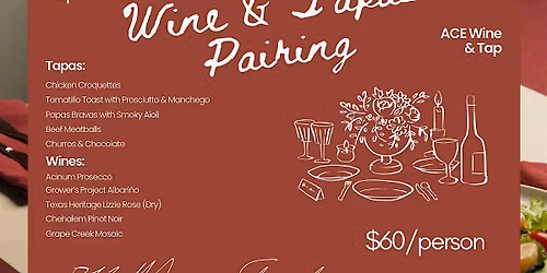 Wine & Tapas Pairing
