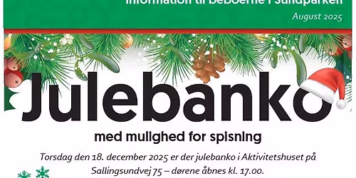Julebanko - for Sundparkens beboere