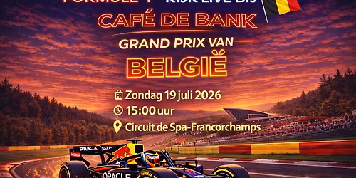 GP van Belgi\u00eb kijk je ook bij Caf\u00e9 de Bank 