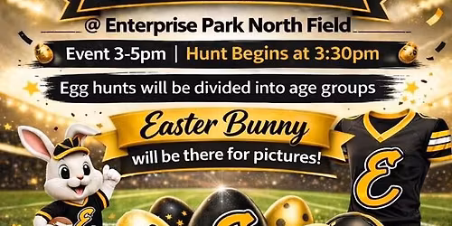 2nd Annual Enterprise Jr. Hornets Easter Egg Hunt!