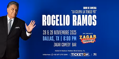 ROGELIO RAMOS COMEDY EN DALLAS