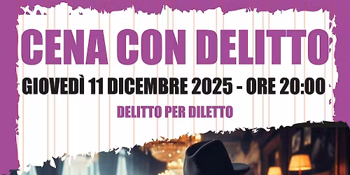 Cena con delitto al Birra&Brace Monza