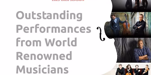 Polinger Artists of Excellence Series 2025-26 Season