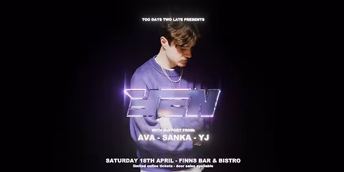 Too Days Two Late presents Yen at Finns Bistro & Beer Garden Taupo