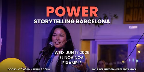Storytelling Barcelona: POWER Edition