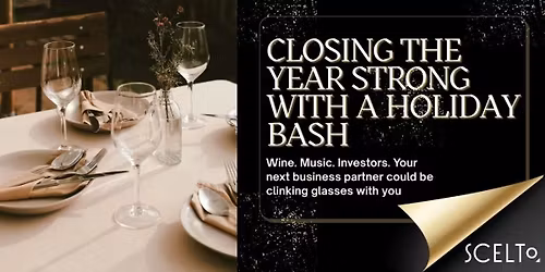 Holiday Investor Social - Music, Mingling & Momentum