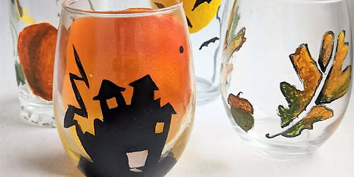 Spooky Season Glassware Painting (Cambridge)