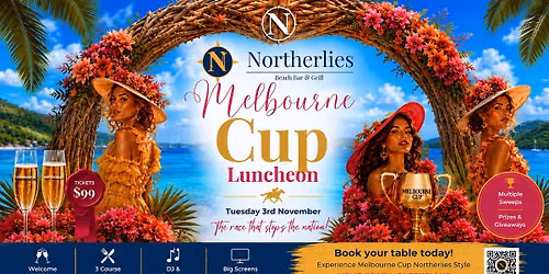 Melbourne Cup 2026 @ Northerlies Beach Bar & Grill