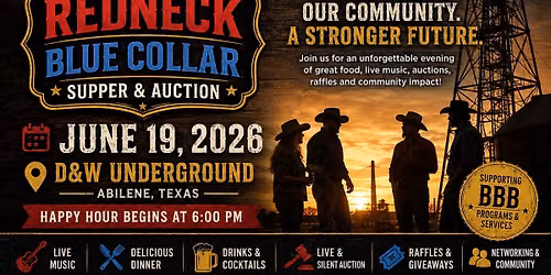 Redneck Blue Collar Supper & Auction