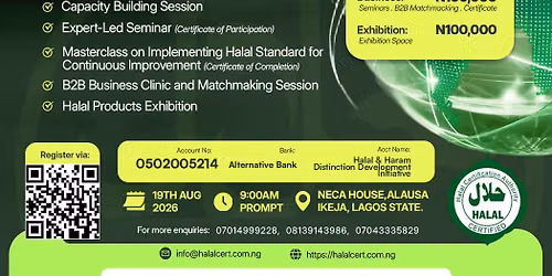 5TH INTERNATIONAL HALAL SEMINAR