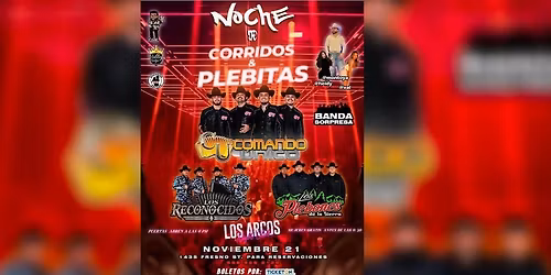NOCHE DE CORRIDOS & PLEBITAS