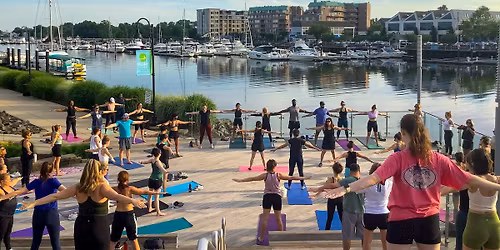 Pilates Mat Class on the Boardwalk