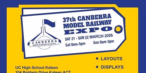 Canberra Model Railway Expo 2026