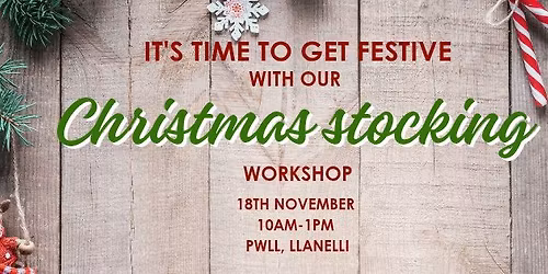 Christmas stocking making 