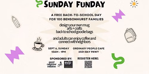 Sunday Funday: A Free Back-to-School Day