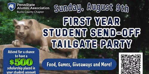 First-Year Student Send-Off Tailgate Party