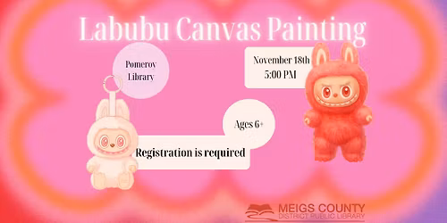 Labubu Canvas Painting