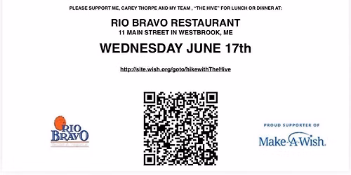 Make-A-Wish Fundraiser at Rio Bravo Restaurant