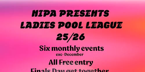 Ladies League Event 3