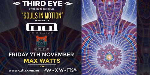 Third Eye Present: 'Souls in Motion' - An evening of TOOL - w\/M\u00fcrakaru