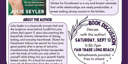 Book of the Month with Julie Seyler at Fair Trade Long Beach